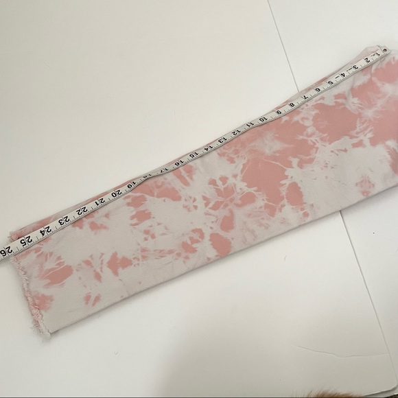 NWT Levi’s 721 High Rise Skinny Ankle Pink Tie Dye Jeans Size 27 - Picture 13 of 14